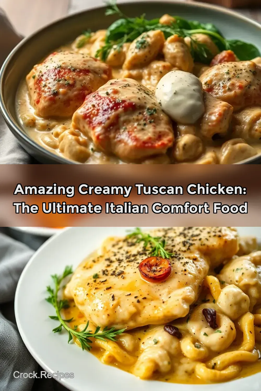 Amazing Creamy Tuscan Chicken: The Ultimate Italian Comfort Food