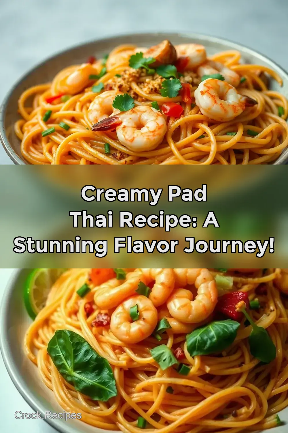 Creamy Pad Thai Recipe: A Stunning Flavor Journey!