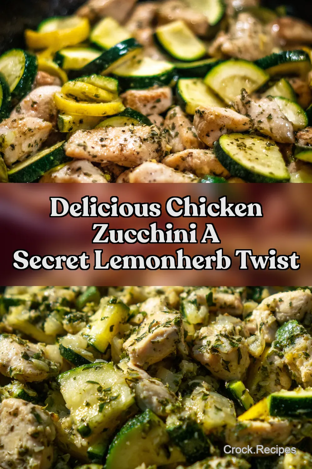 LemonHerb Chicken Zucchini Skillet My Easy Weeknight Win