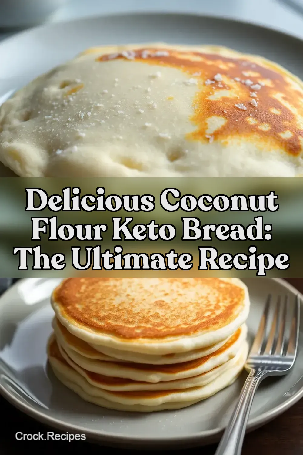 Delicious Coconut Flour Keto Bread: The Ultimate Recipe : PIN FOR LATER Delicious Coconut Flour Keto Bread: The Ultimate Recipe