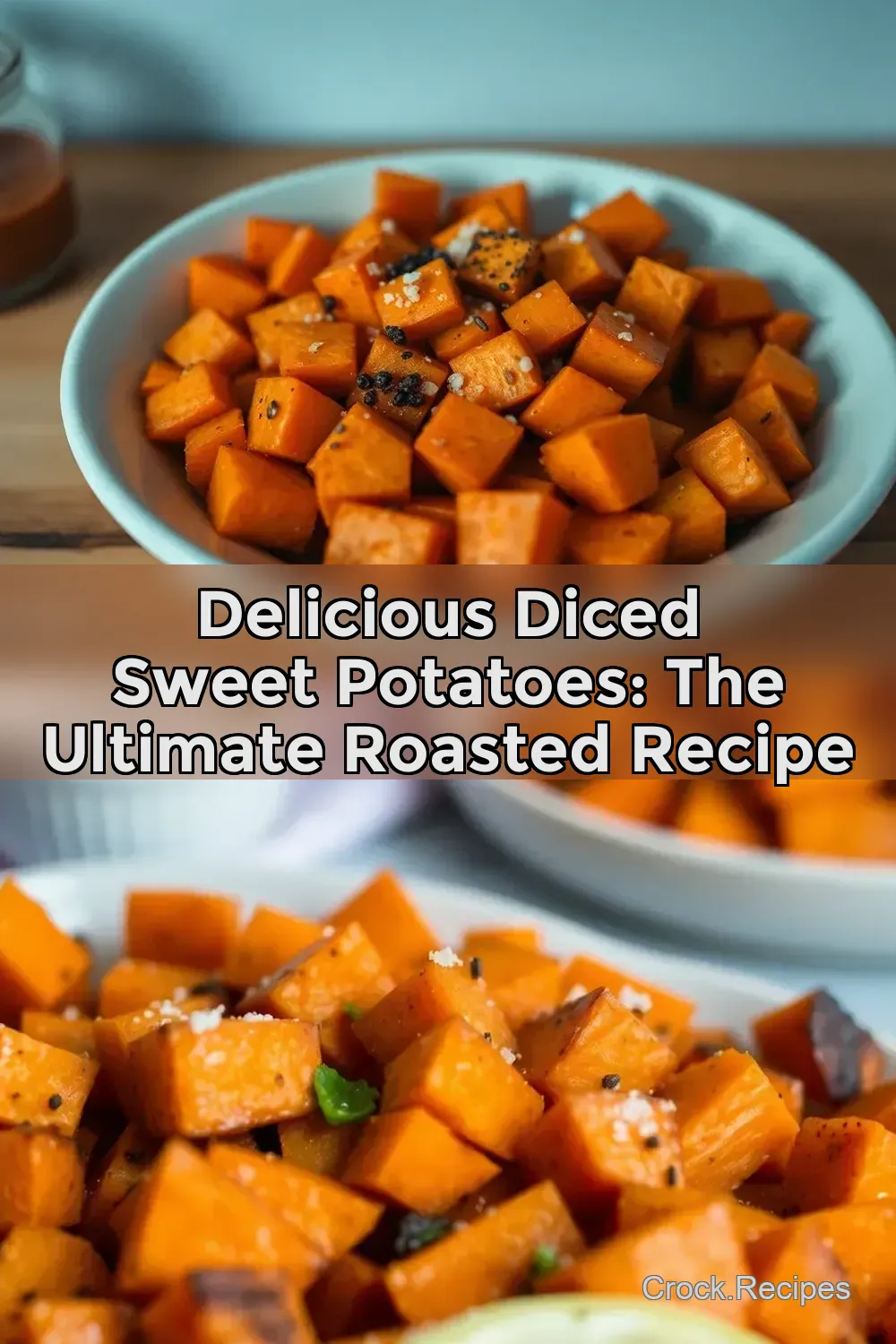 Delicious Diced Sweet Potatoes: The Ultimate Roasted Recipe : PIN FOR LATER Delicious Diced Sweet Potatoes: The Ultimate Roasted Recipe
