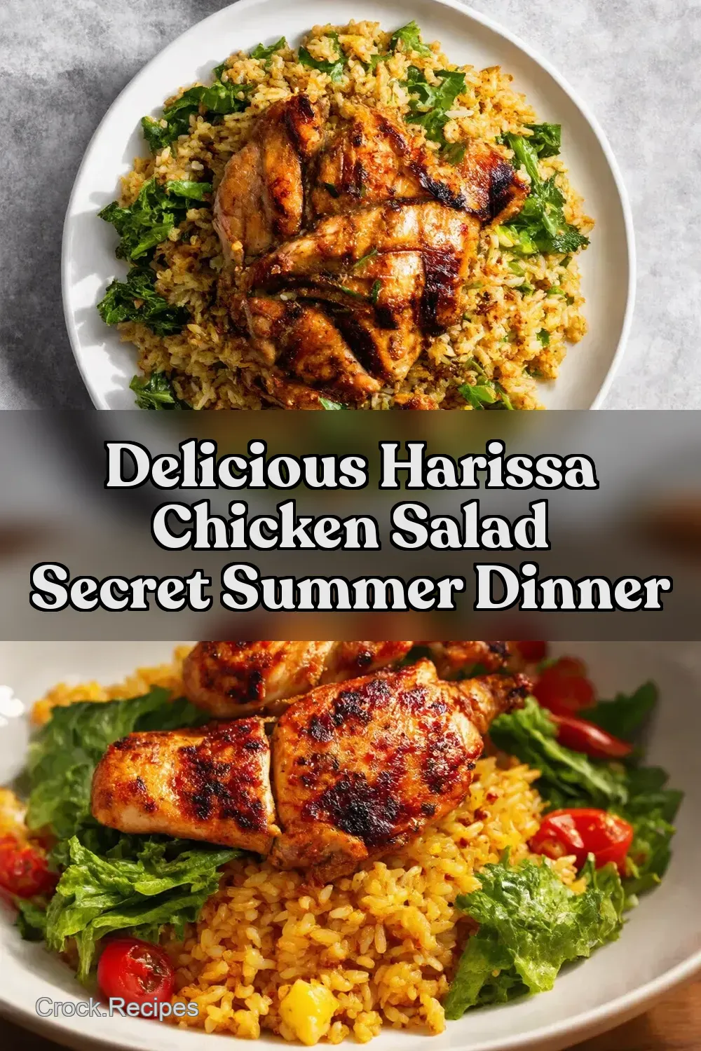 Charred Chicken and Rice Salad Harissa Kick Recipe - Crock…