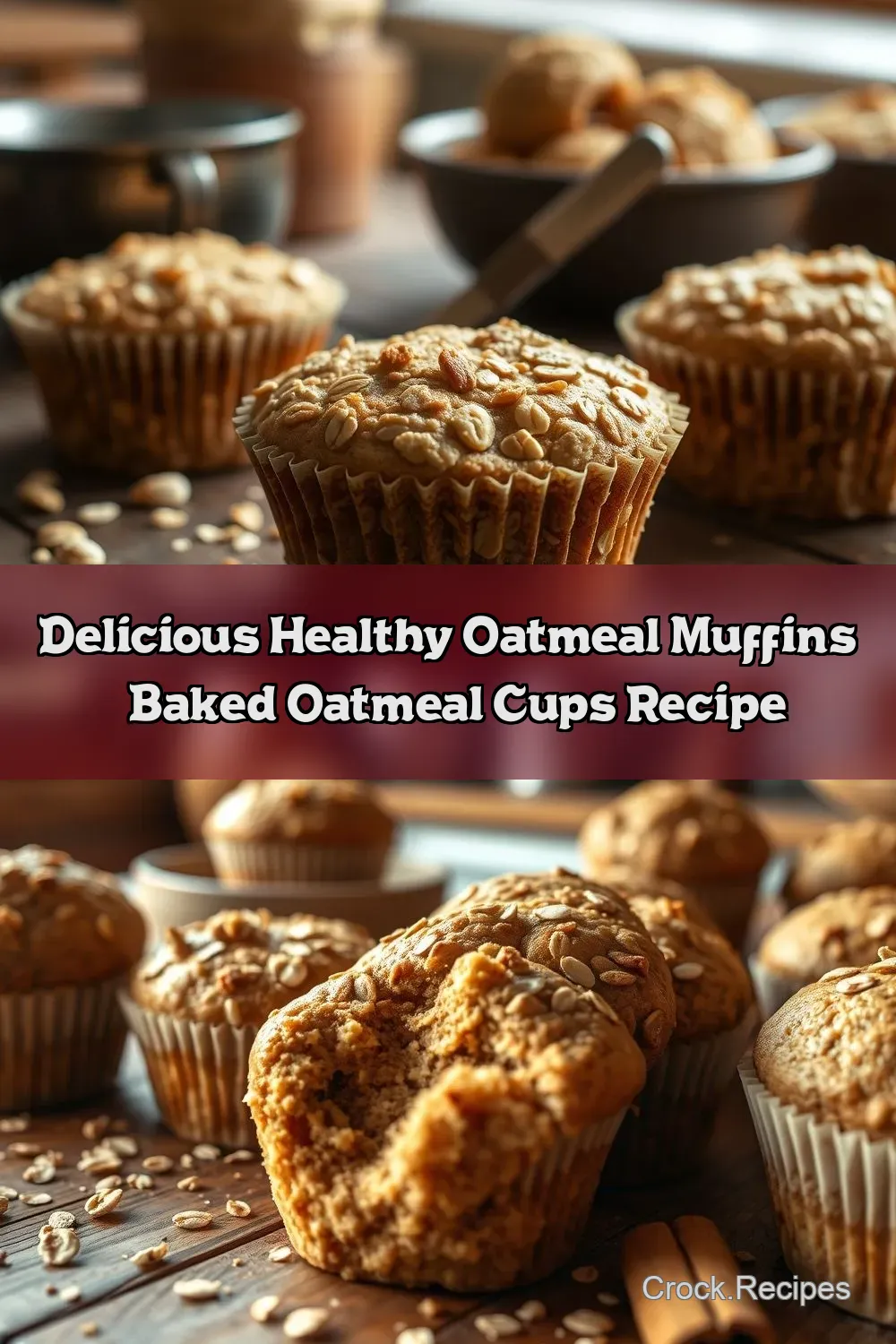 Hearty & Healthy Oatmeal Muffins Recipe – Perfect Homemade…