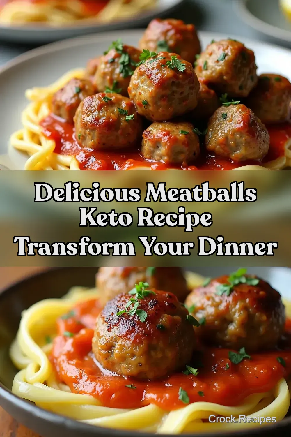 Keto Garlic Butter Meatballs My GoTo Comfort Food - Crock…