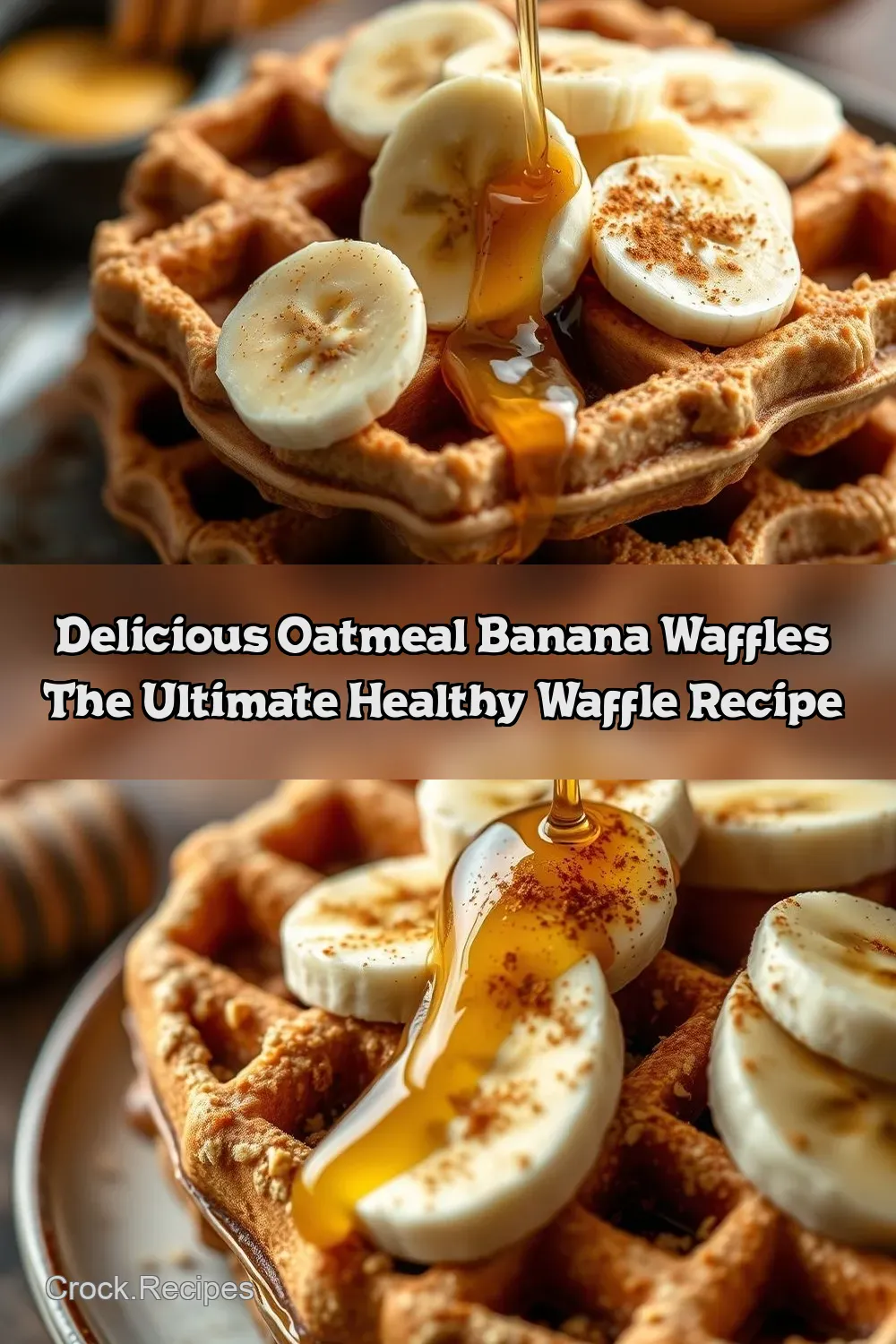 Wholesome Oatmeal Banana Waffles: My Easy Healthy Waffle…