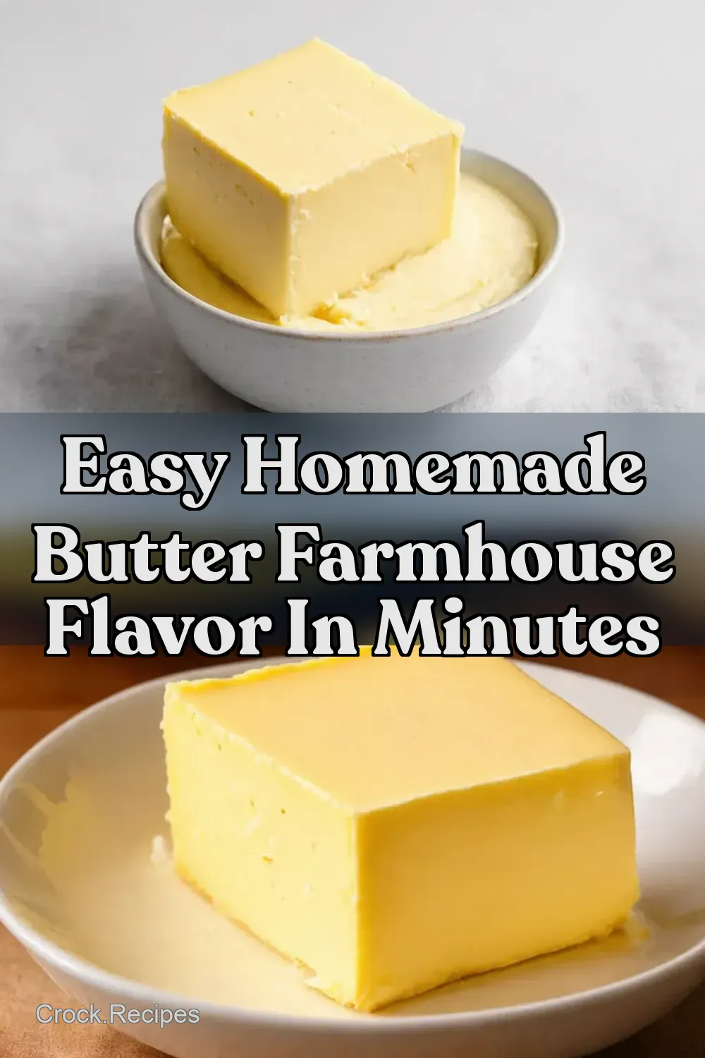 Churn Your Own Magic Easy Homemade Butter Recipe - Crock…