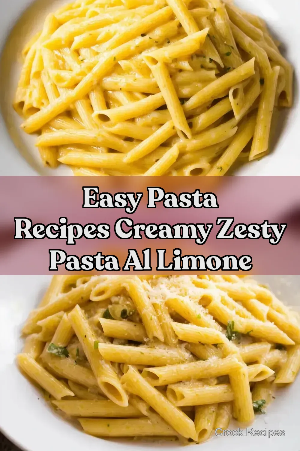 Pasta al Limone Sunshine on a Plate Easy Recipe - Crock…