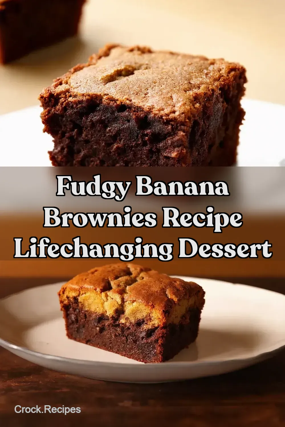Banana Bread Brownie Recipe My Ultimate MashUp - Crock…