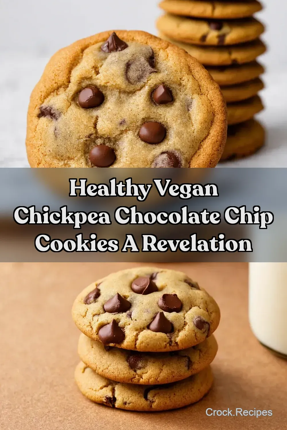 Chewy chickpea chocolate chip cookies Surprisingly Good