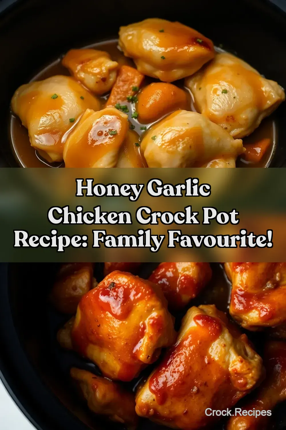 Honey Garlic Chicken Crock Pot Recipe: Family Favourite!
