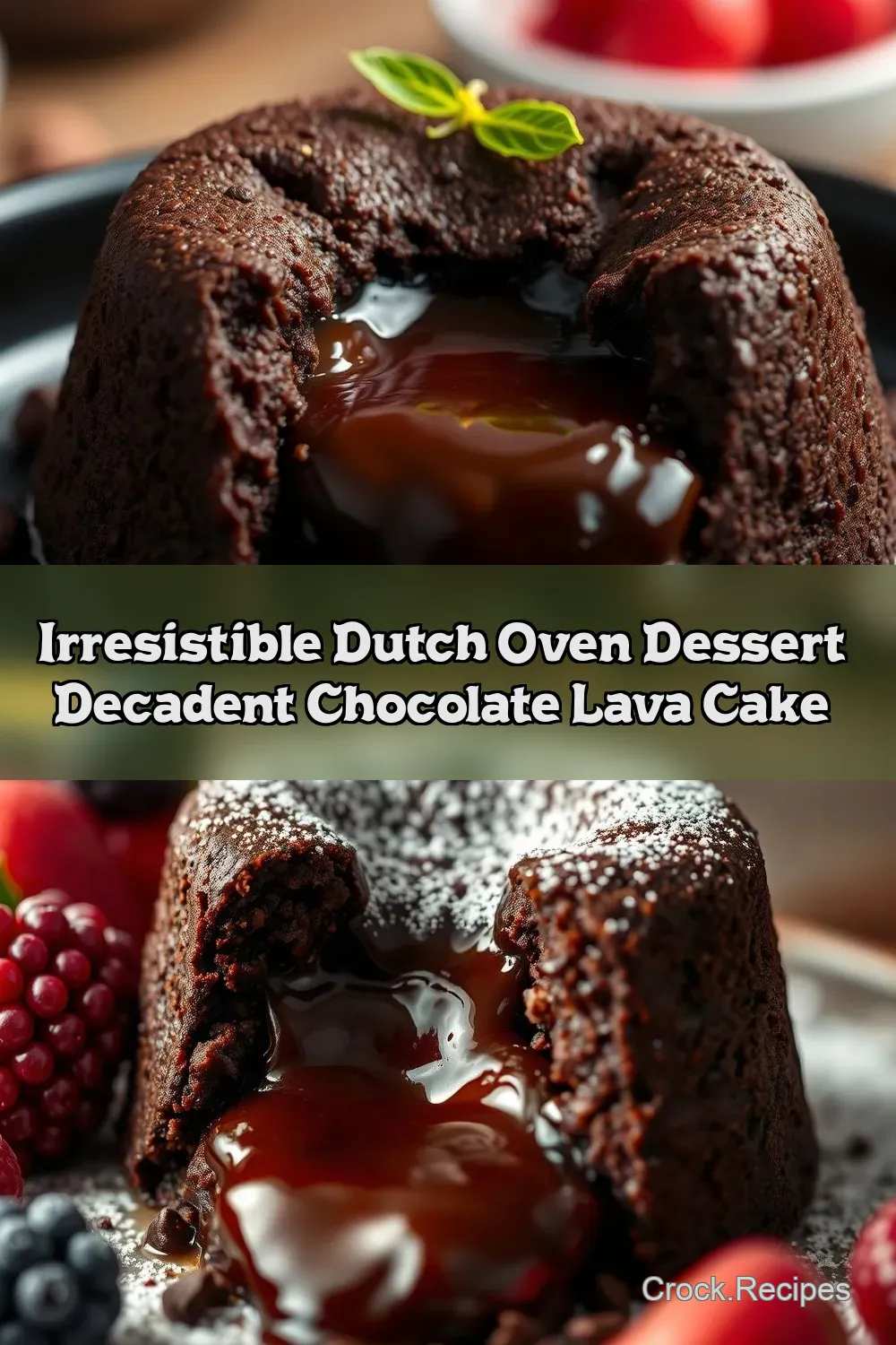 Decadent Dutch Oven Desserts: Indulge in Chocolate Lava Cake