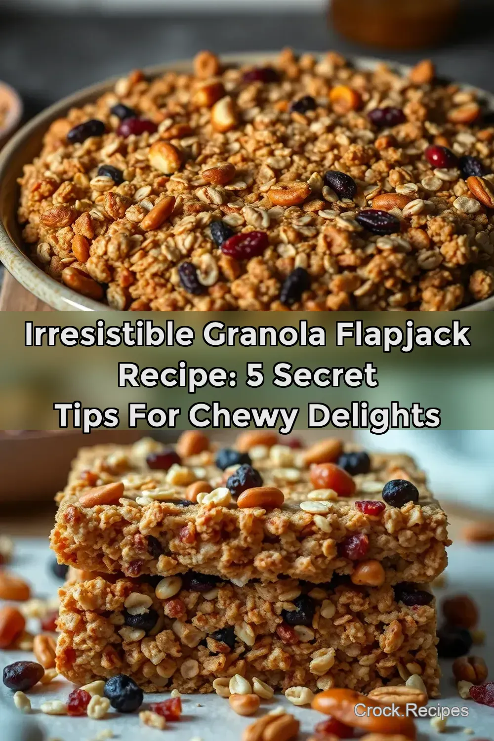 Irresistible Granola Flapjack Recipe: 5 Secret Tips for Chewy Delights : PIN FOR LATER Irresistible Granola Flapjack Recipe: 5 Secret Tips for Chewy Delights
