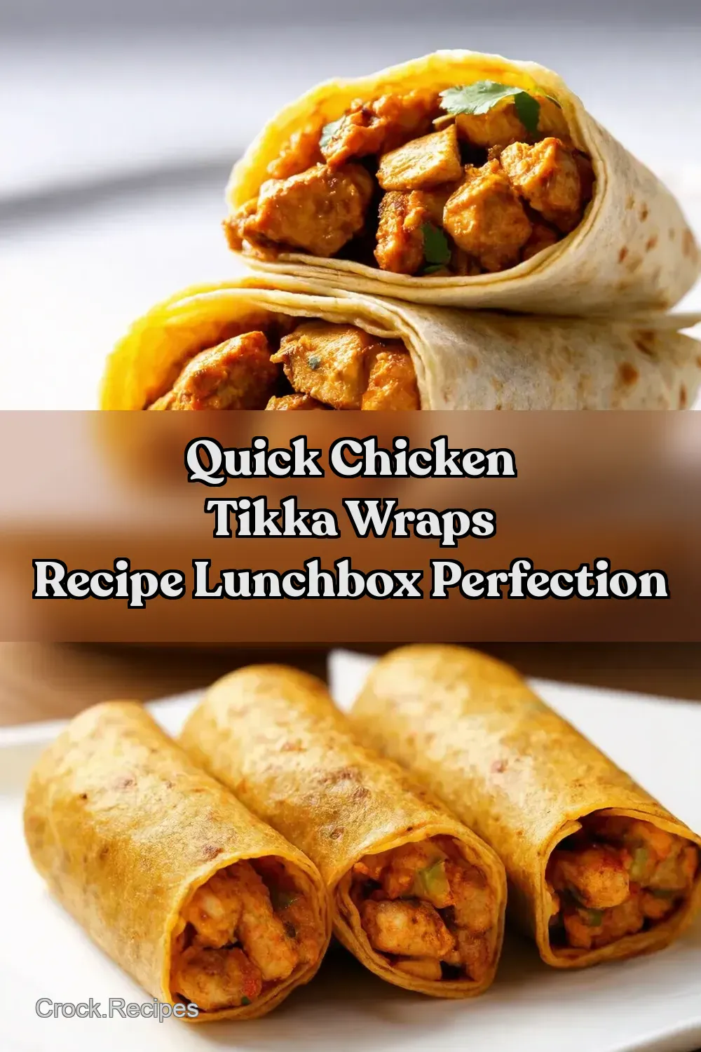 Speedy Chicken Tikka Wraps Recipe Dead Easy - Crock Recipes