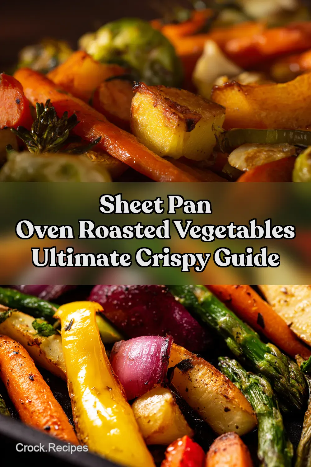 Perfectly Golden oven roasted vegetables Easy Recipe -…