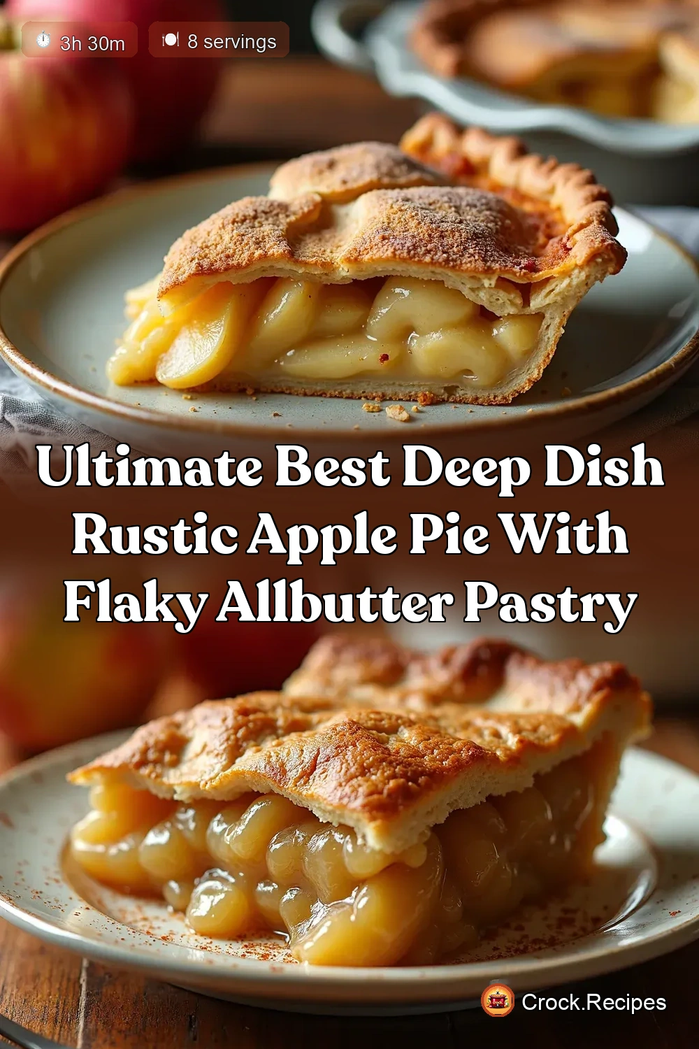 The Ultimate Rustic Apple Pie Recipe No Soggy Bottoms…