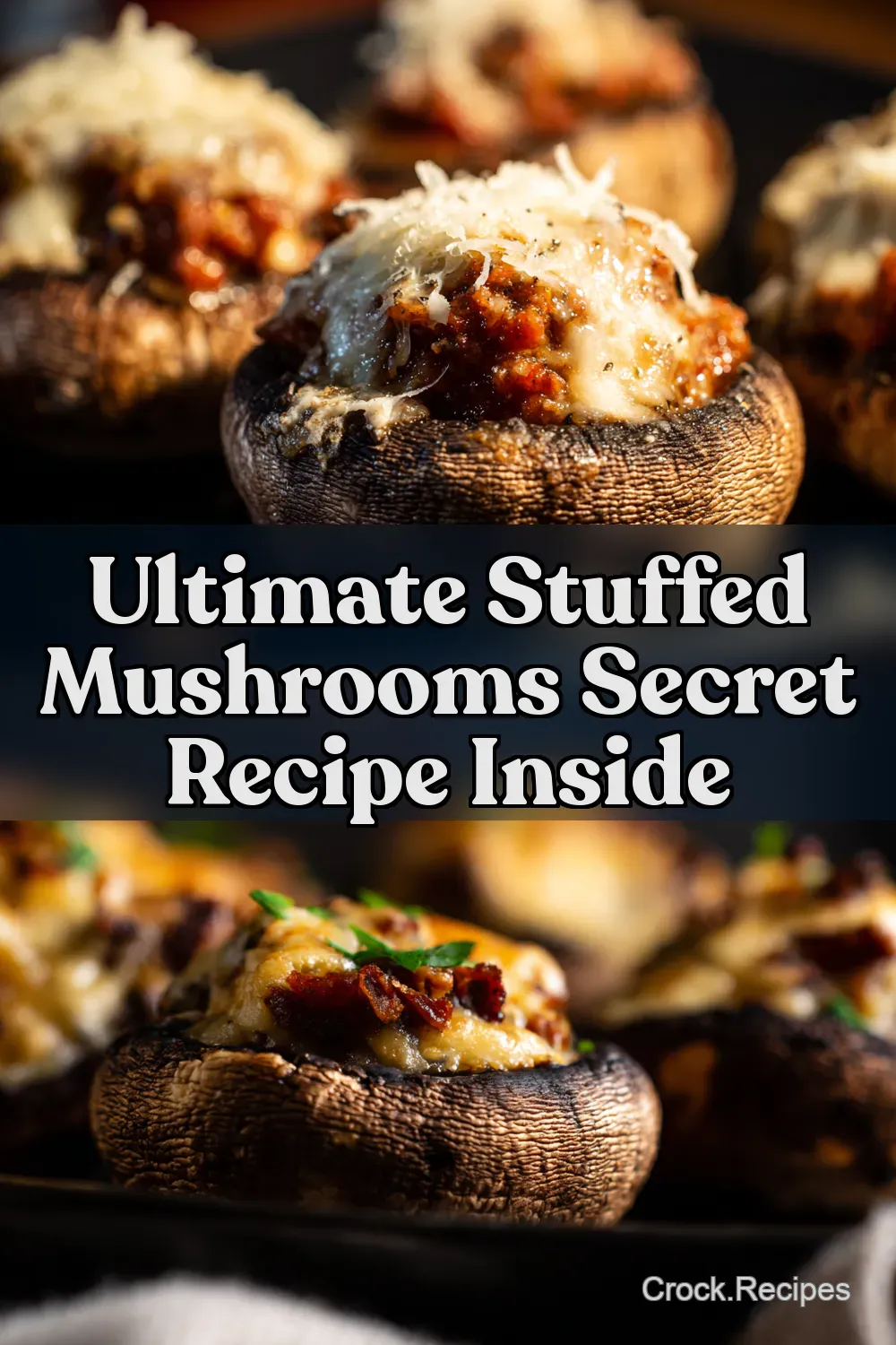 How to Prepare Mushroom Caps Cheesy Chorizo Delight - Crock…