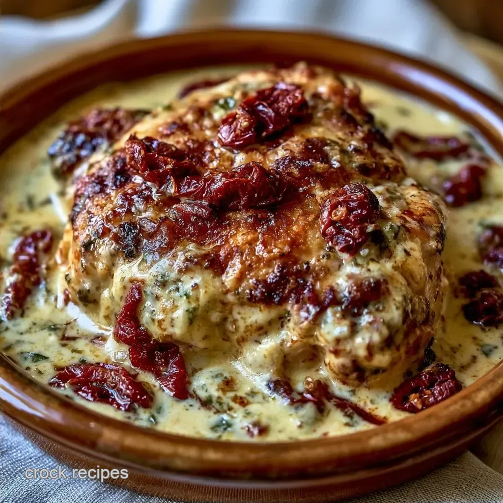 Marry Me Chicken: Slow-Cooked - Crock Recipes