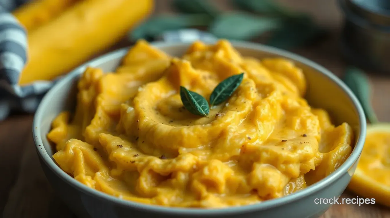 Easy Creamy Mashed Butternut Squash Recipes with Sage Butter Creamy Mashed Butternut Squash with Sage Butter
