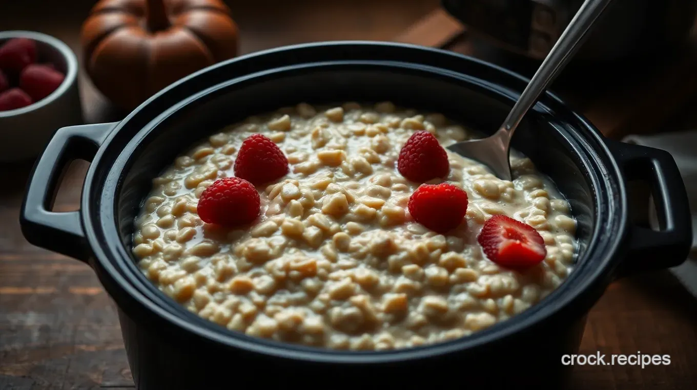 Creamy Steel Cut Oats Crock Pot: Your New Breakfast Obsession Creamy Steel Cut Oats Delight in the Crock Pot