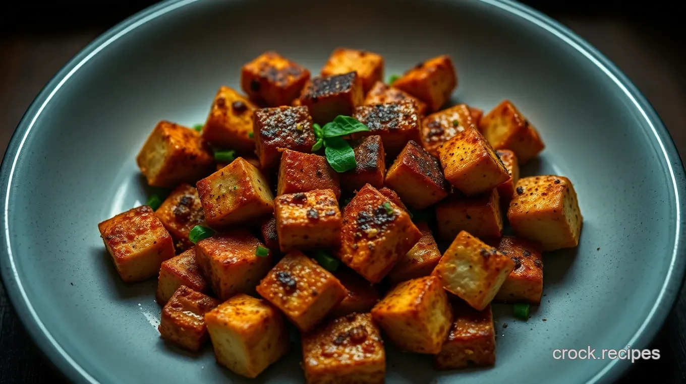 Crispy Baked Tofu Delight