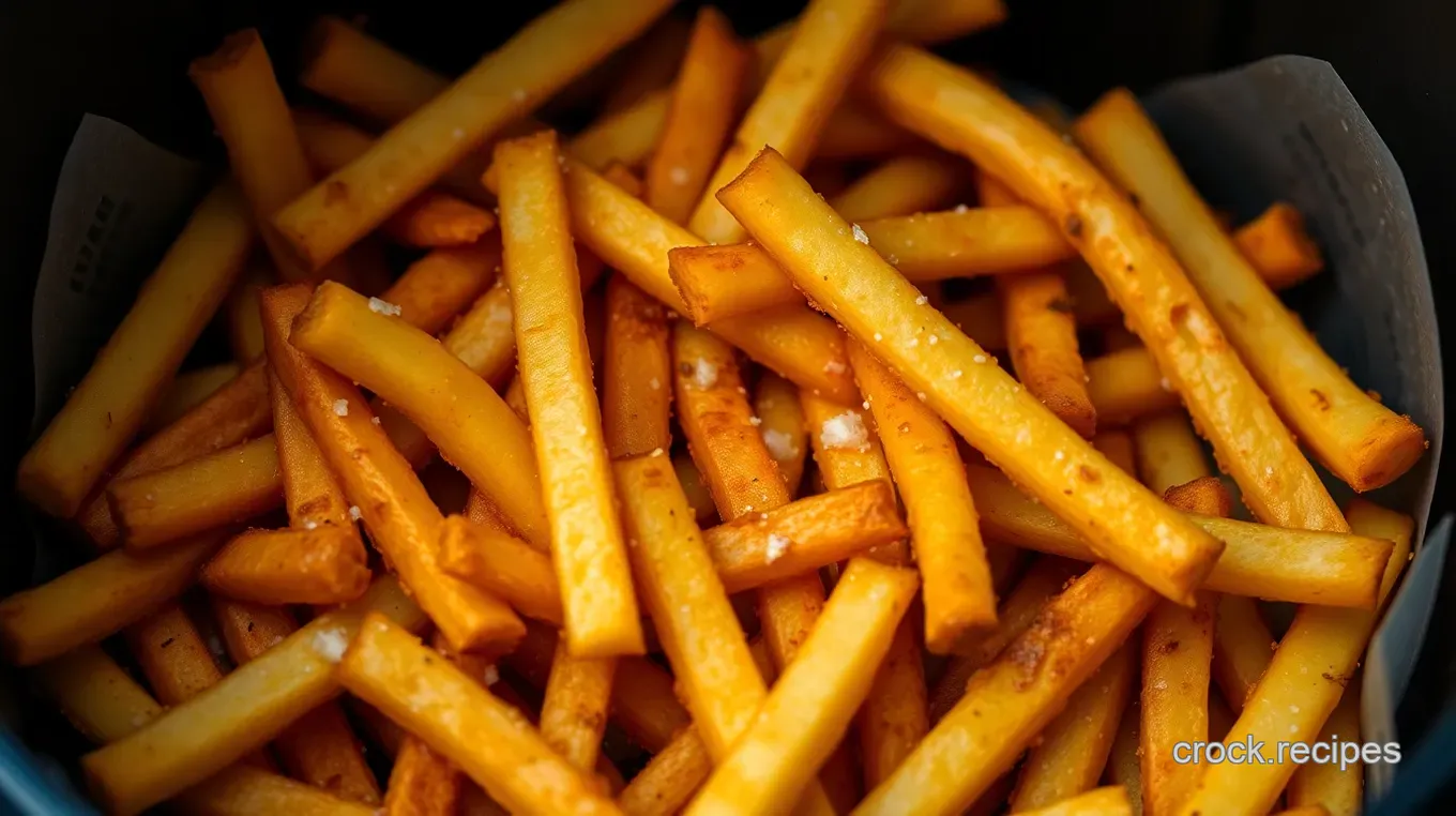 Crispy Deliciousness: Frozen Fries in Air Fryer - A Quick Family Favourite Crispy Deliciousness: Air Fryer Frozen Fries