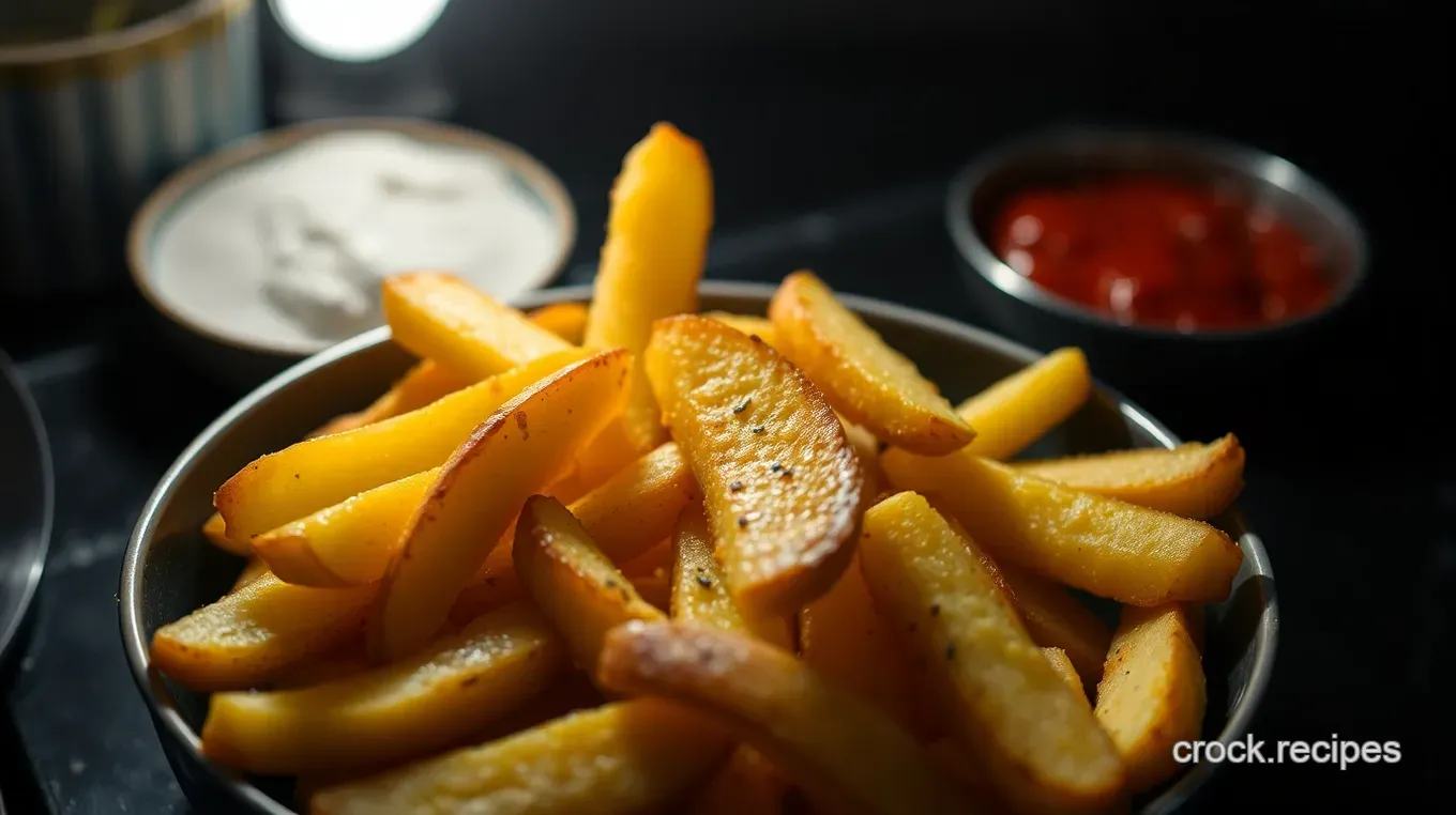 Crispy Oven Fries: My Easy & Tasty Recipe for Homemade Delight Crispy Oven Fries: The Perfect Golden Snack