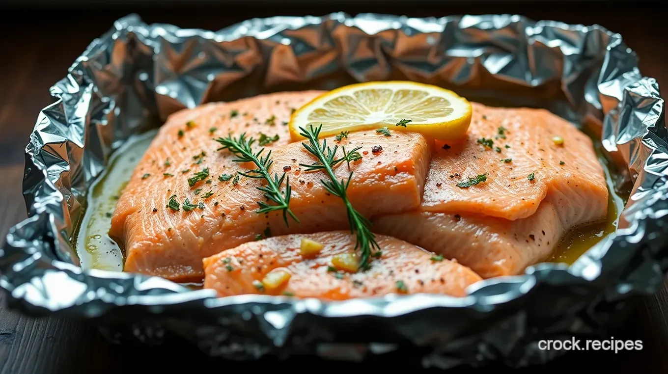 Easy & Juicy recipe for baked salmon in foil: My Fail-Proof Herb Method Lemon-Herb Baked Salmon in Foil: A Simple and Flavorful Delight