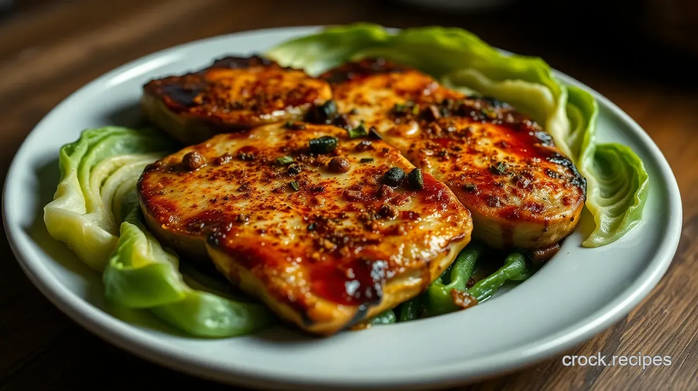 Oven-Roasted Cabbage Steaks: A Savory Delight!