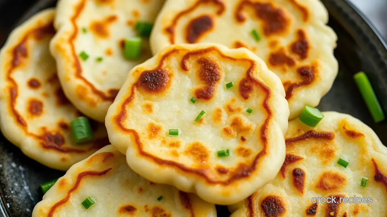 Savory Chinese Scallion Pancakes