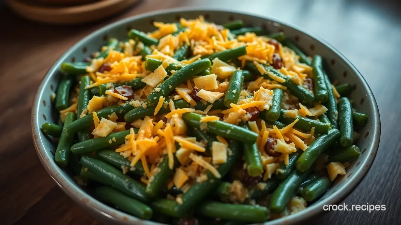 Easy & Savory French Onion Green Bean Casserole: A Family Favorite Savory French Onion Green Bean Casserole