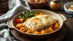 Cooked Smoked Haddock Comforting Dish