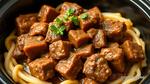 Crock Pot Cube Steak with Savory Flavor