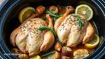 Crock Pot Game Hen with Herb Delight