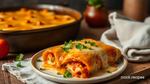 Bake Chicken Enchiladas with Cheesy Goodness