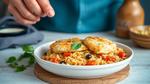 Delicious Italian Chicken Rice Bake