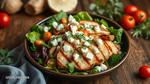 Grilled Chicken Winter Salad with Feta