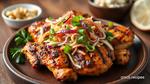 Grill Chicken with Spicy Asian Slaw