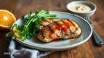 Grilled Chicken with Maple Orange Glaze