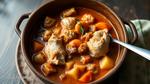 Simmered Chicken Stew with Root Vegetables