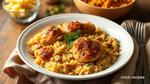 Oven-Baked Chicken Pilau with Pine Nuts