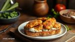 Pan-Fried Chicken Livers on Toast