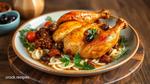 Roast Chicken with Olive Salsa Delight