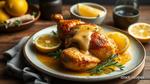 Roast Chicken with Sweet Lemon Sauce