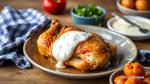 Roast Chicken with Yogurt Sauce Flavorful