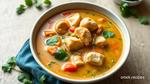 Simmered Chicken Soup with Thai Flavors