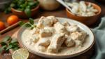 Simmered Chicken with Coconut Creamy Thai