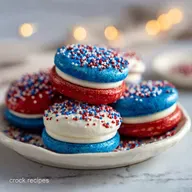 4th of July Truffles: Creamy Oreo Balls for 24 Servings