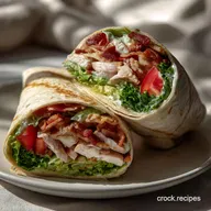 Turkey Ranch Clup Wrap: 5-Minute Easy Lunch Recipe