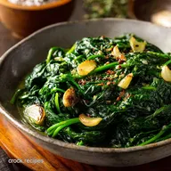 The Ultimate 8Minute Garlic Butter Saut&eacute;ed Spinach Side Dish
