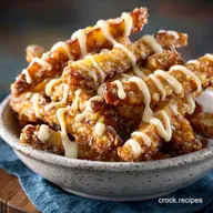 Air Fryer Apple Fries: Crispy, Healthy Snack with Vanilla Glaze